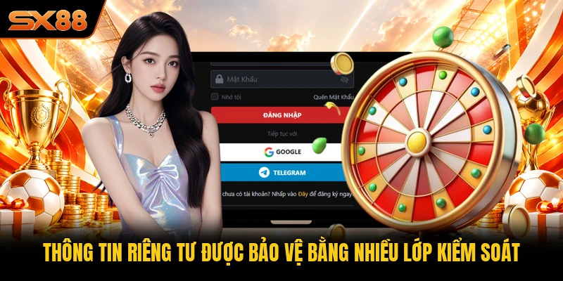 Thông tin riêng tư được bảo vệ bằng nhiều lớp kiểm soát